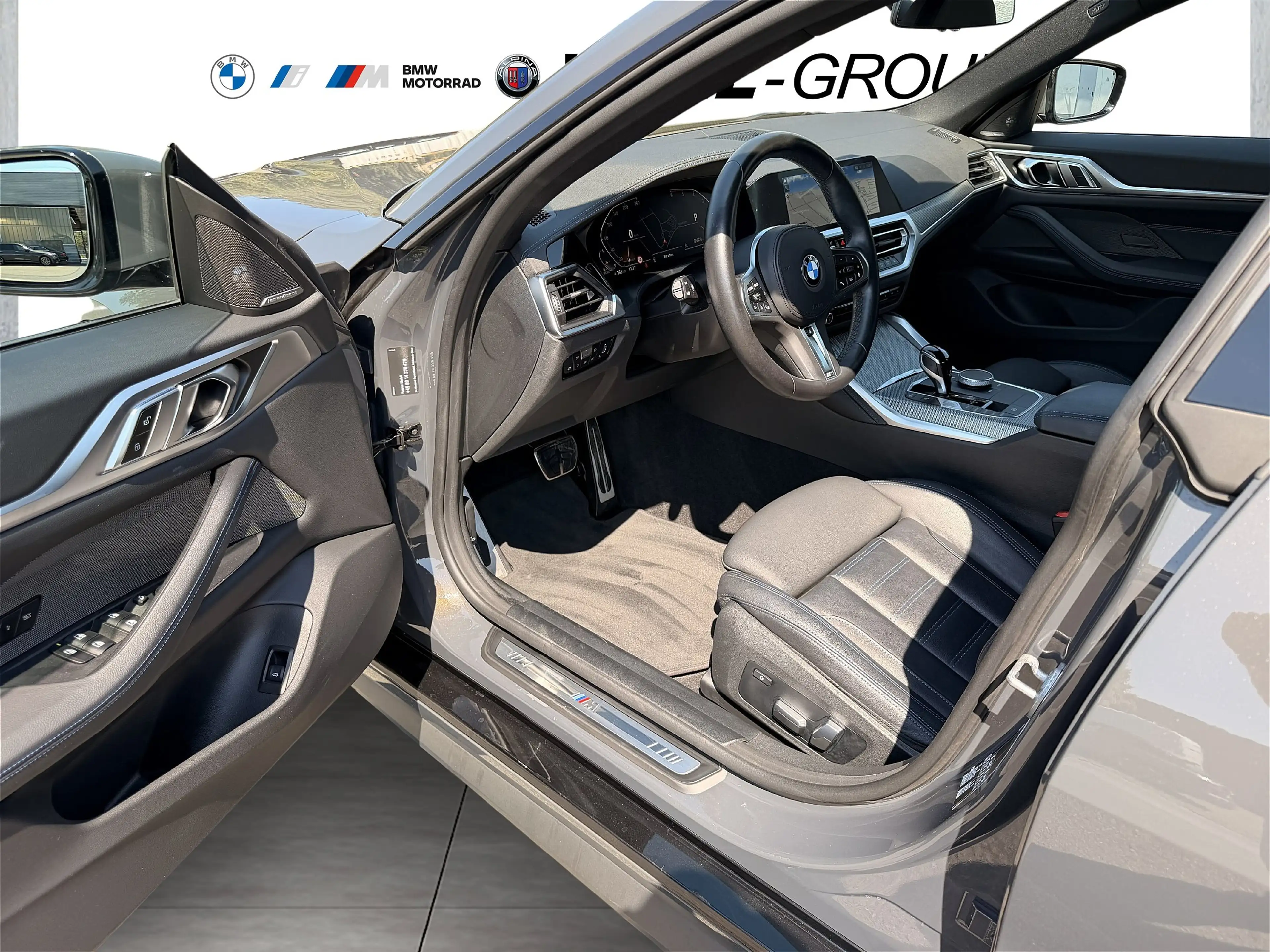 BMW 420 d Gran Coupé M SPORT ESITZE HARMANKARDON LIVECOCKP — photo 9
