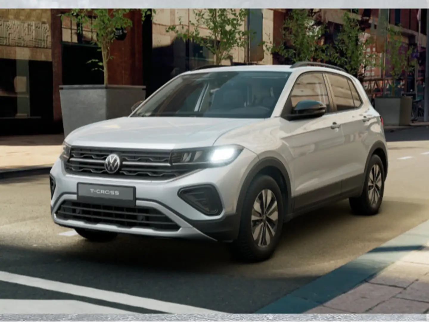 Volkswagen T-Cross GOAL 1.0 DSG AHK RFK Ganzjahresreifen Argent - 2