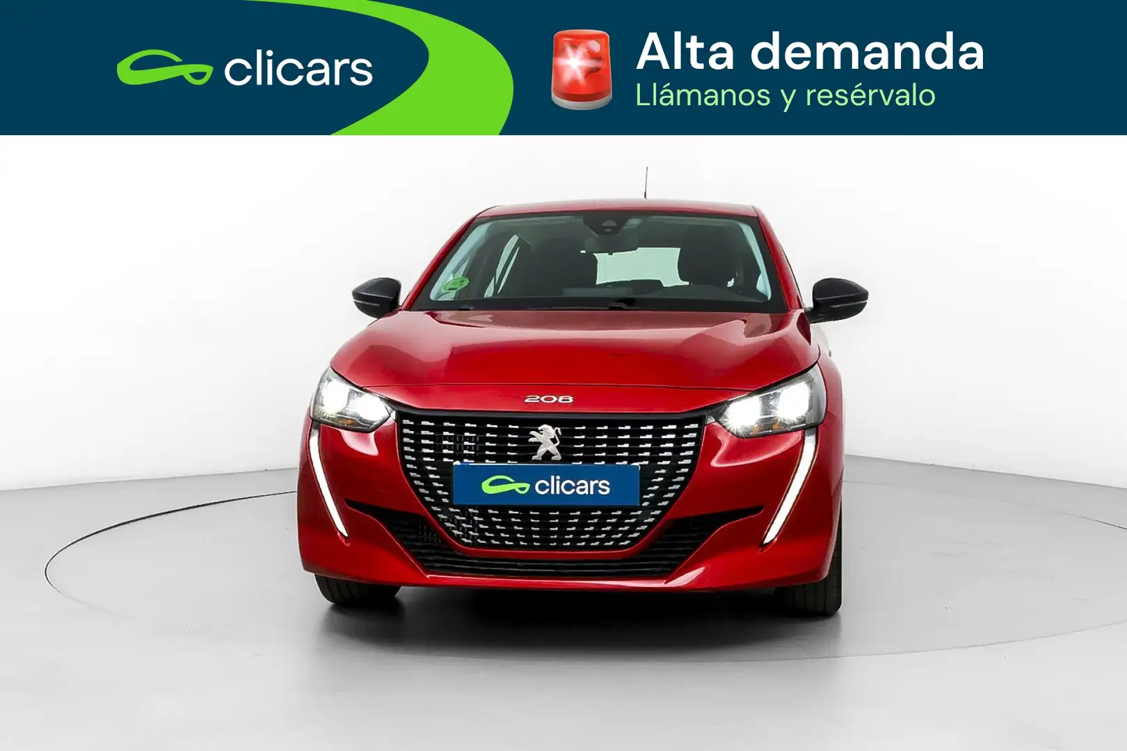 Peugeot 208 1.2 Puretech S&S Active Pack 100 Rojo - 2