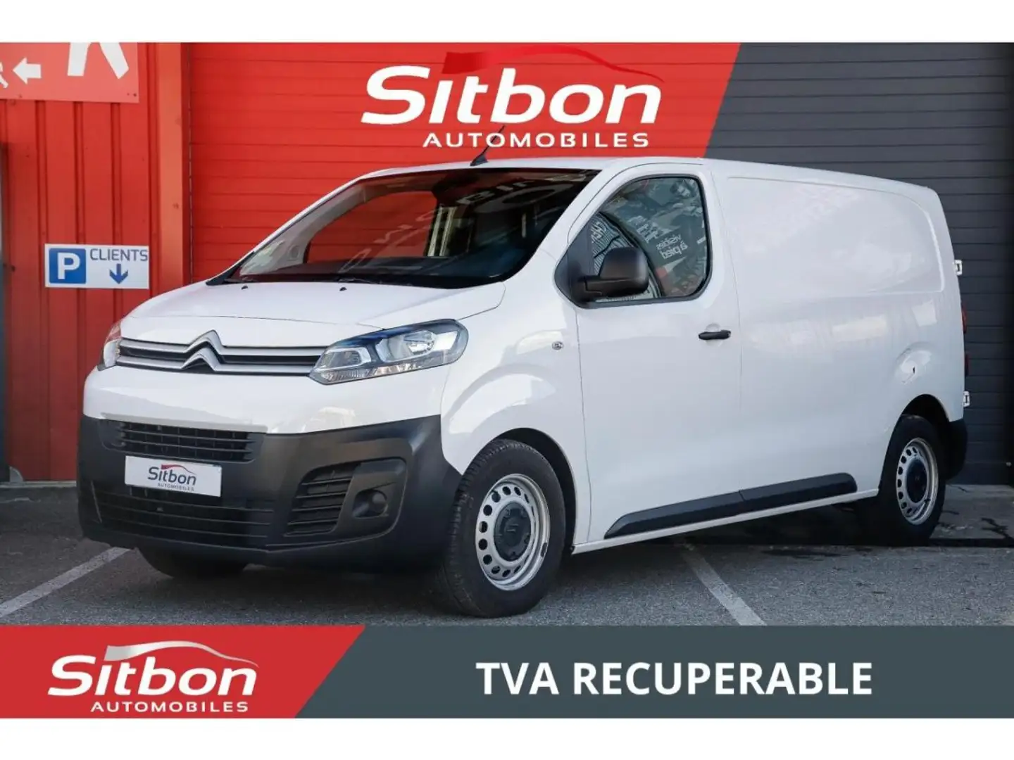 Citroen Jumpy M 1.5 BlueHDi 120 FOURGON Pack Driver Blanc - 1