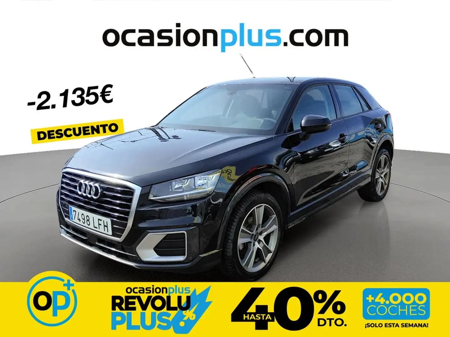 Audi Q2 30 TDI Design S tronic 85kW Negro - 1