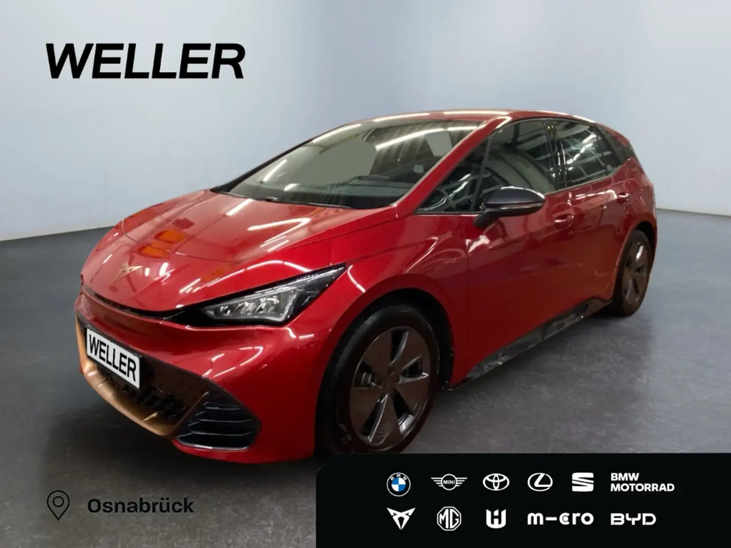 CUPRA Born 150kW/58kWh *LED*CAM*ACC*SHZ*Navi*Kessy*PDC* Rot - 1