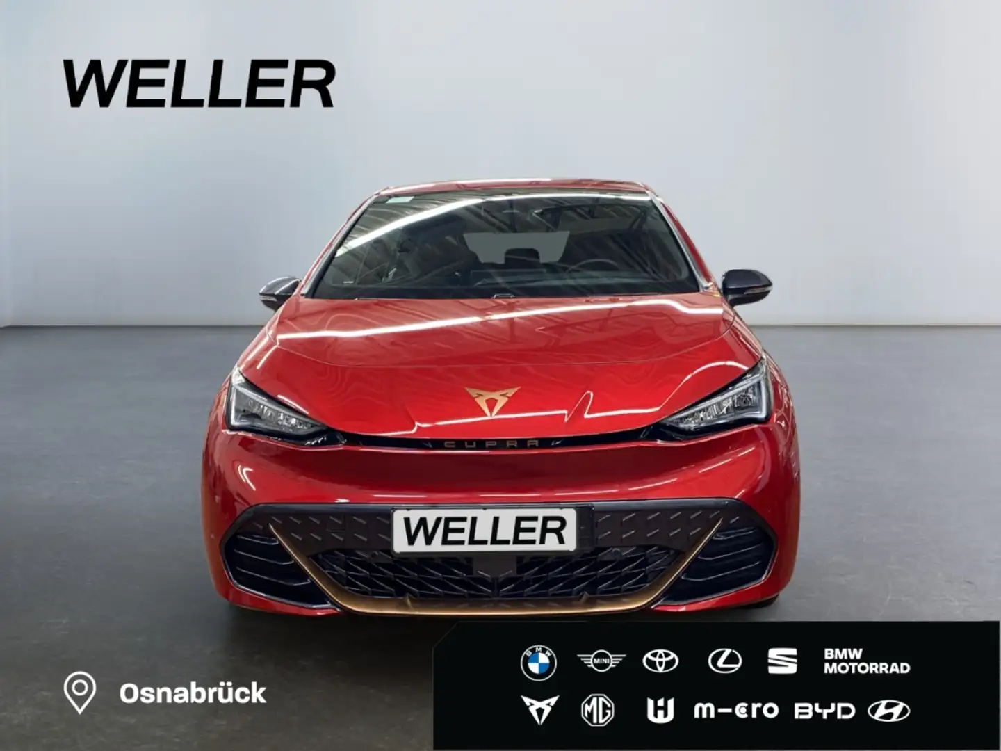 CUPRA Born 150kW/58kWh *LED*CAM*ACC*SHZ*Navi*Kessy*PDC* Rot - 2