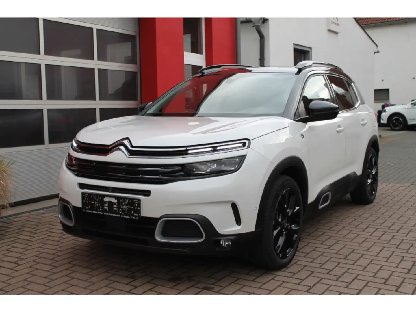 Citroen C5 Aircross Shine Pack Hy225 Dach AHK eSitz 360 Weiß - 1