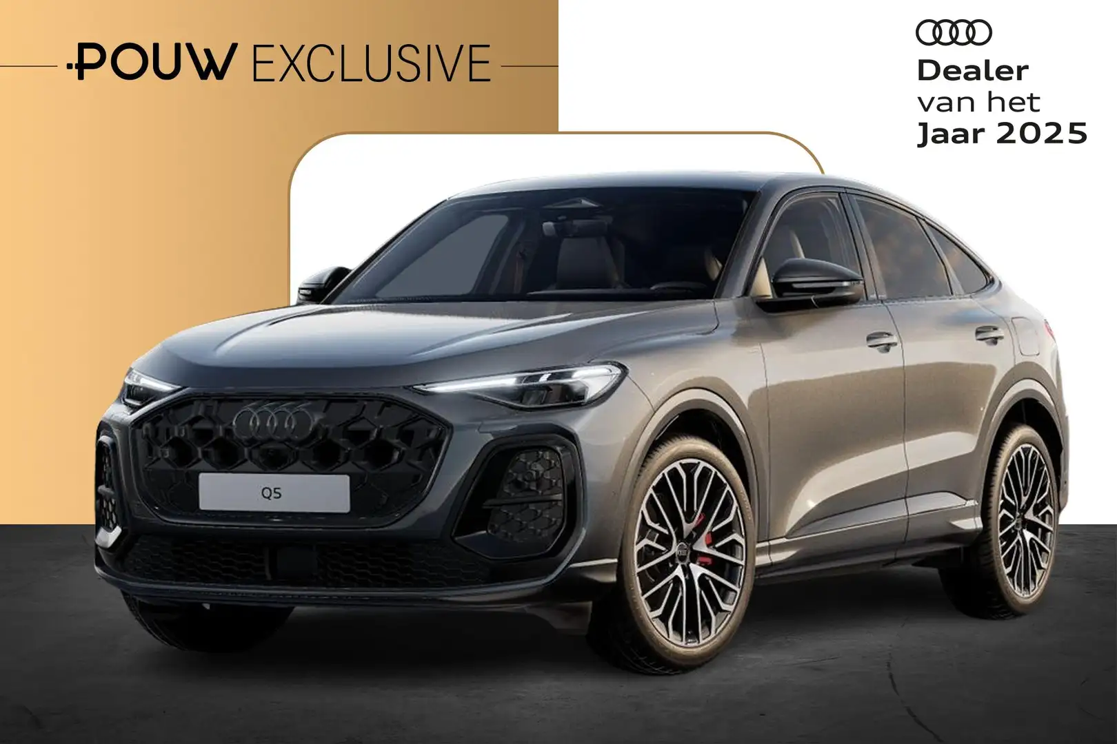 Audi Q5 Sportback TFSI 367pk e-hybrid quattro S edition Co Gris - 1