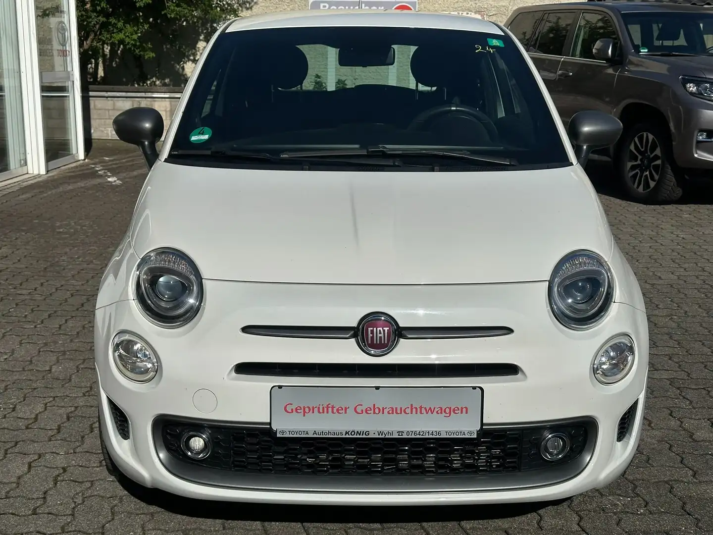 Fiat 500 S Weiß - 2