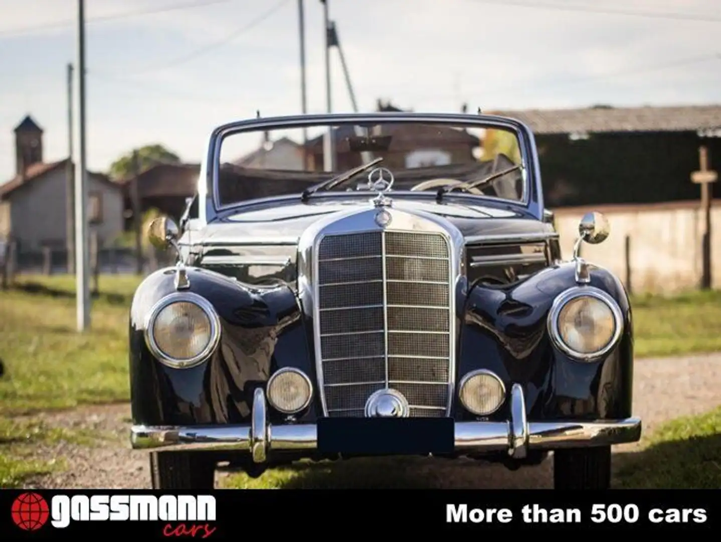 Mercedes-Benz 220 A W187 Cabriolet Schwarz - 2