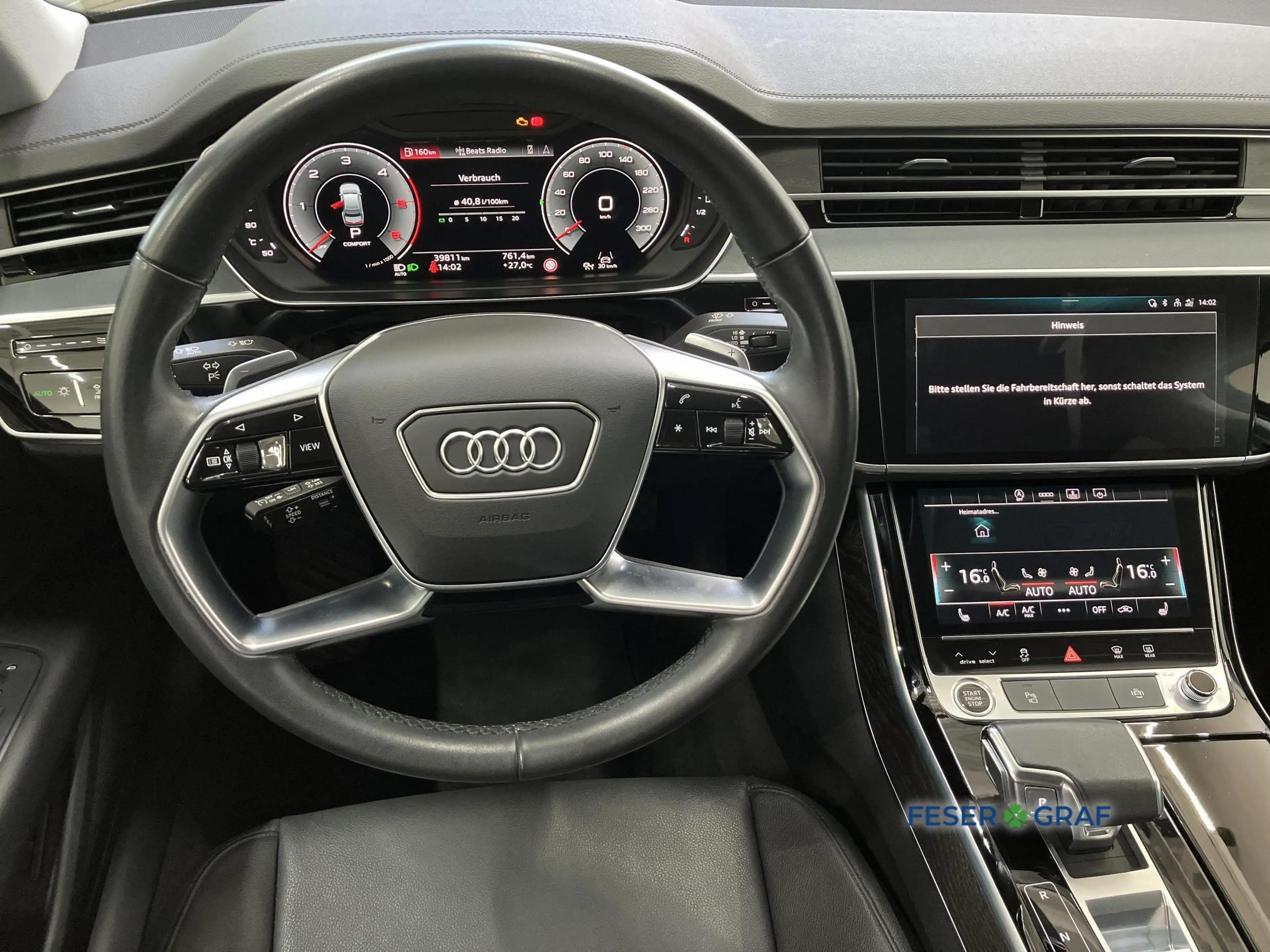 Audi A8 50 TDI AIR Matrix Memory Keyless ACC RFK Navi — photo 7