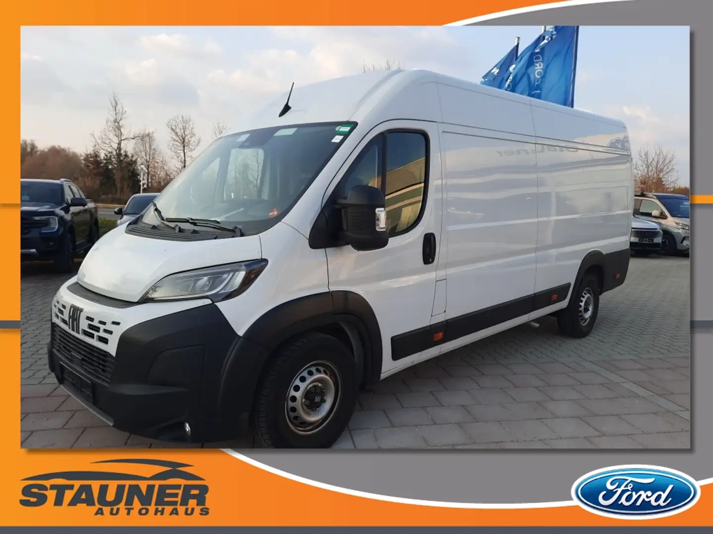 Fiat Ducato Kastenwagen 35 180 M L4H2 Klima Kamera Blanco - 1