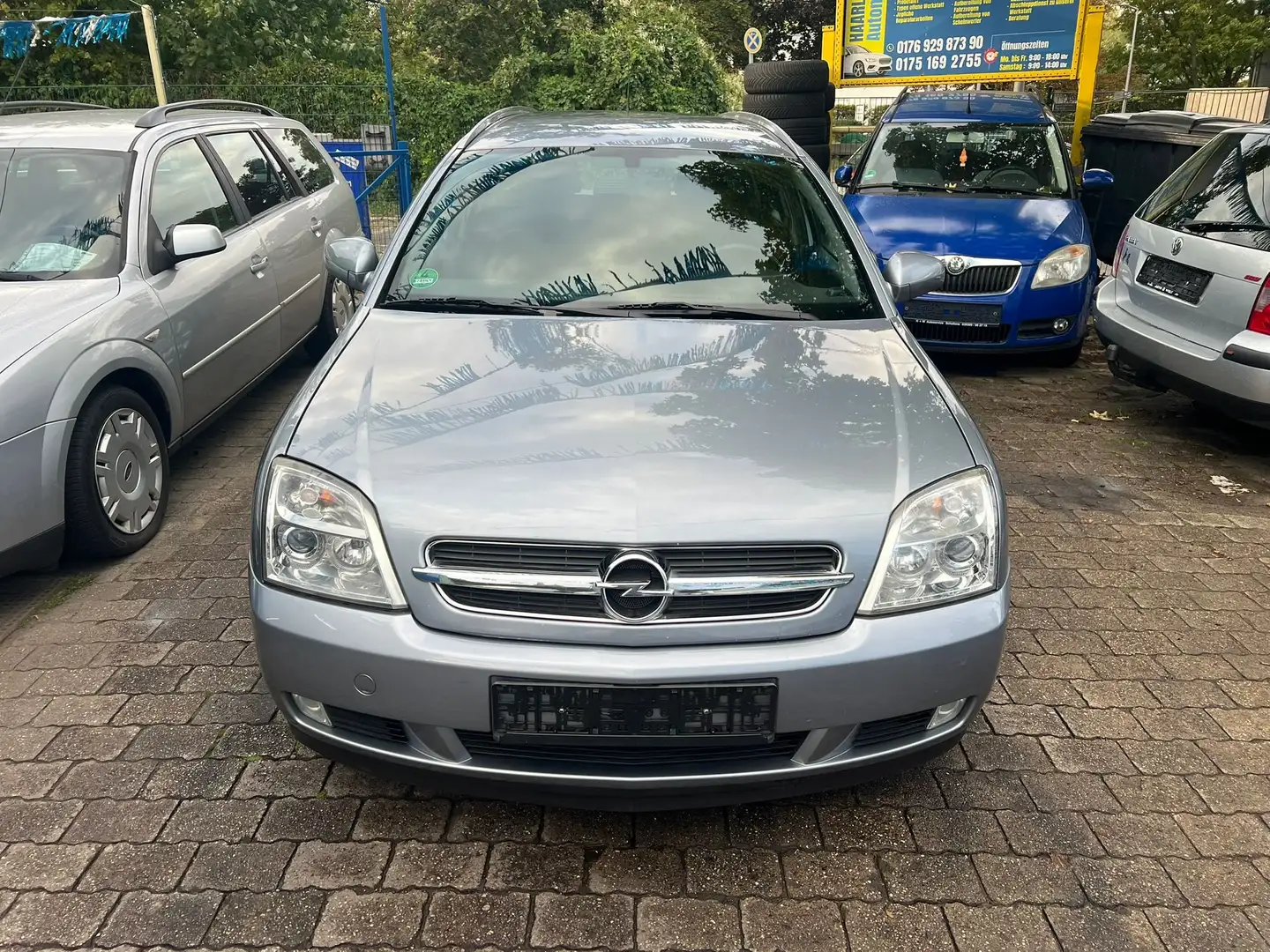 Opel Vectra Elegance Tüv Neu 10.2027 AUTOMATIK AHK PDC ALU Grau - 2