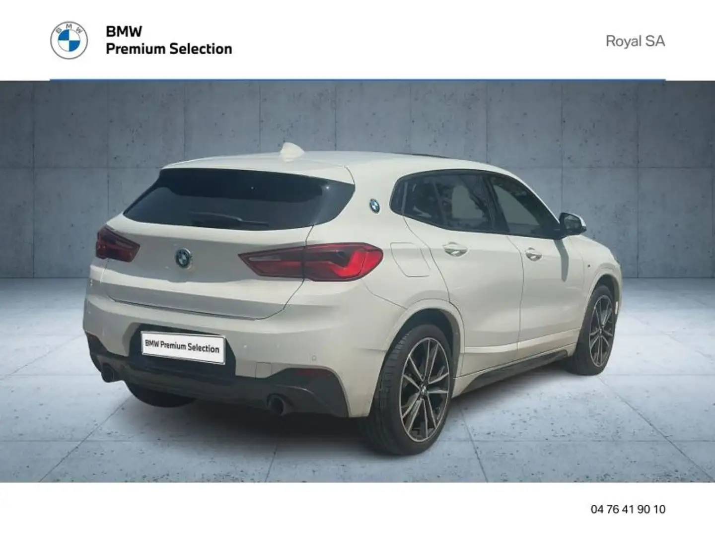 BMW X2 xDrive20iA 192ch M Sport X Blanc - 2