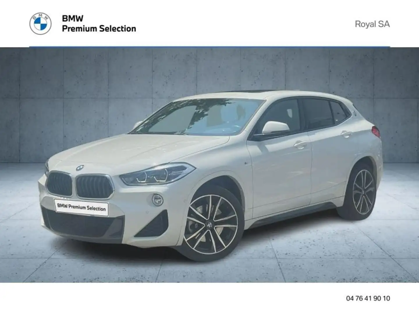 BMW X2 xDrive20iA 192ch M Sport X Blanc - 1