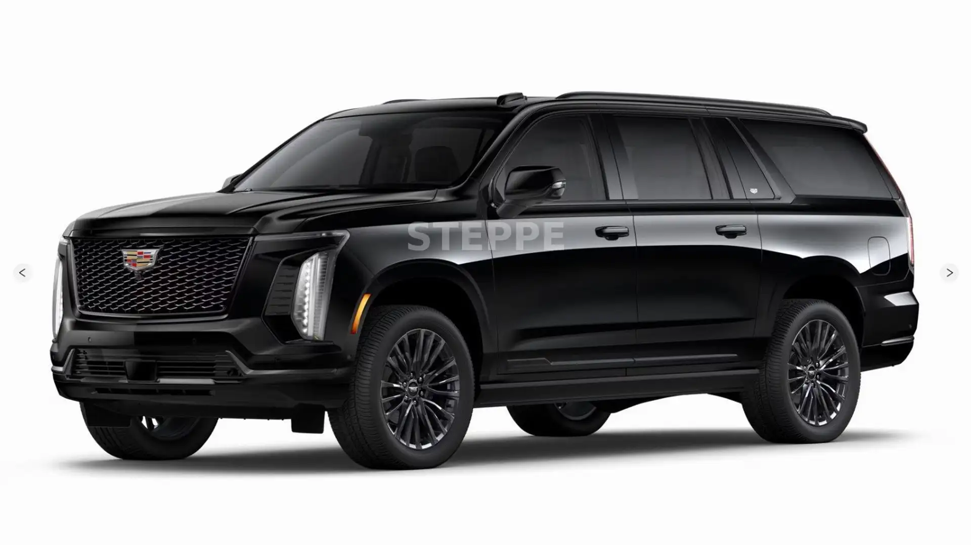 Cadillac Escalade FACELIFT MY25 6.2 V8 ESV Sport Platinum Schwarz - 1