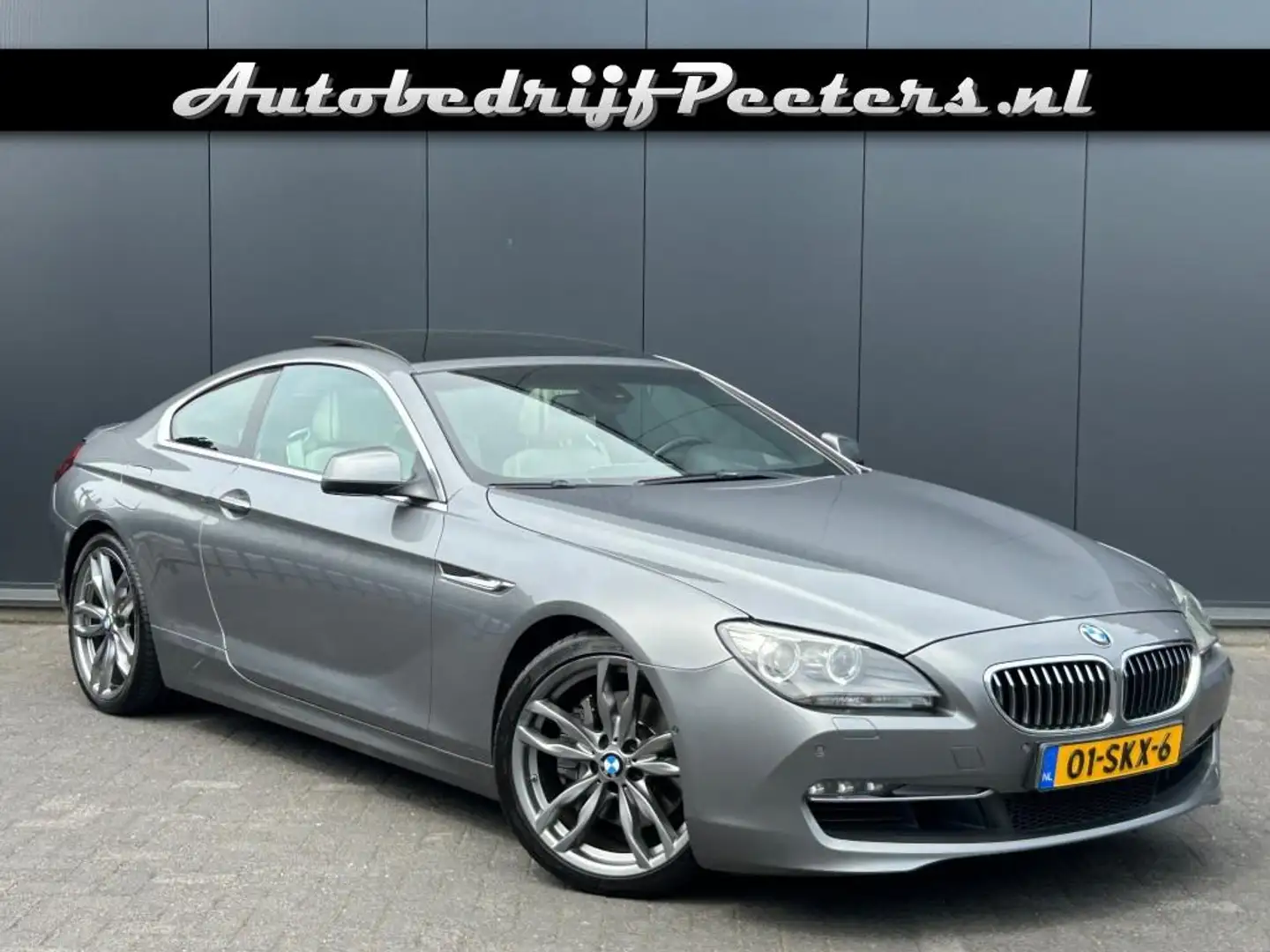 BMW 640 640i P-dak Comf.stoel 360ÂºCamera HUD Sfeerlicht Grijs - 1