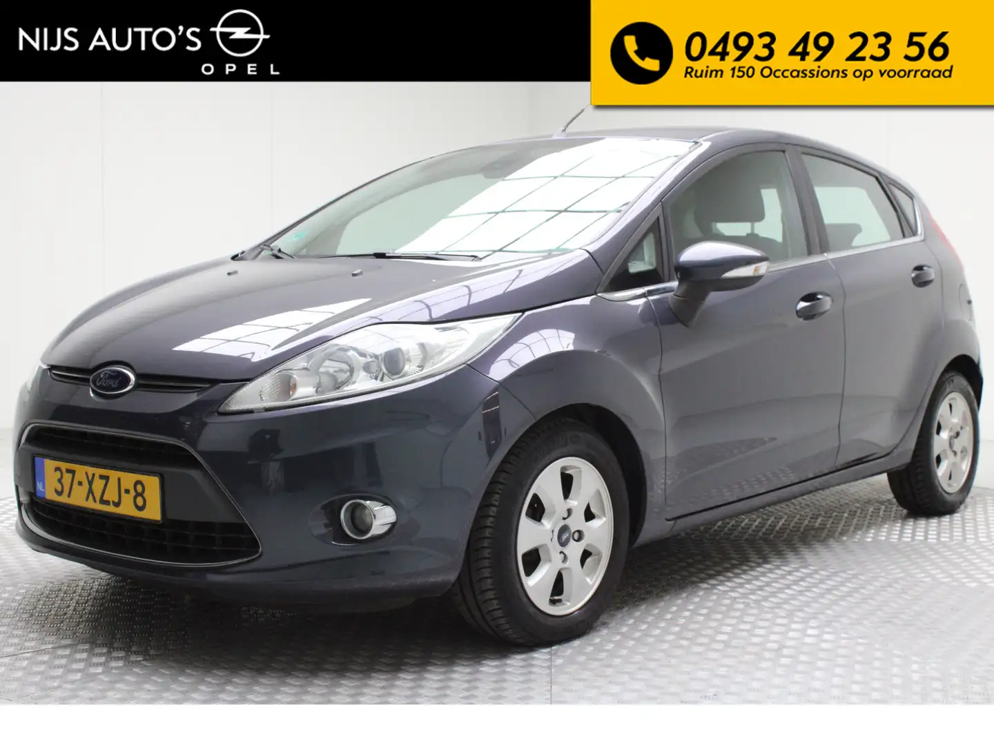 Ford Fiesta 1.6 TDCi ECOnetic Titanium | climate control | cru Gris - 1