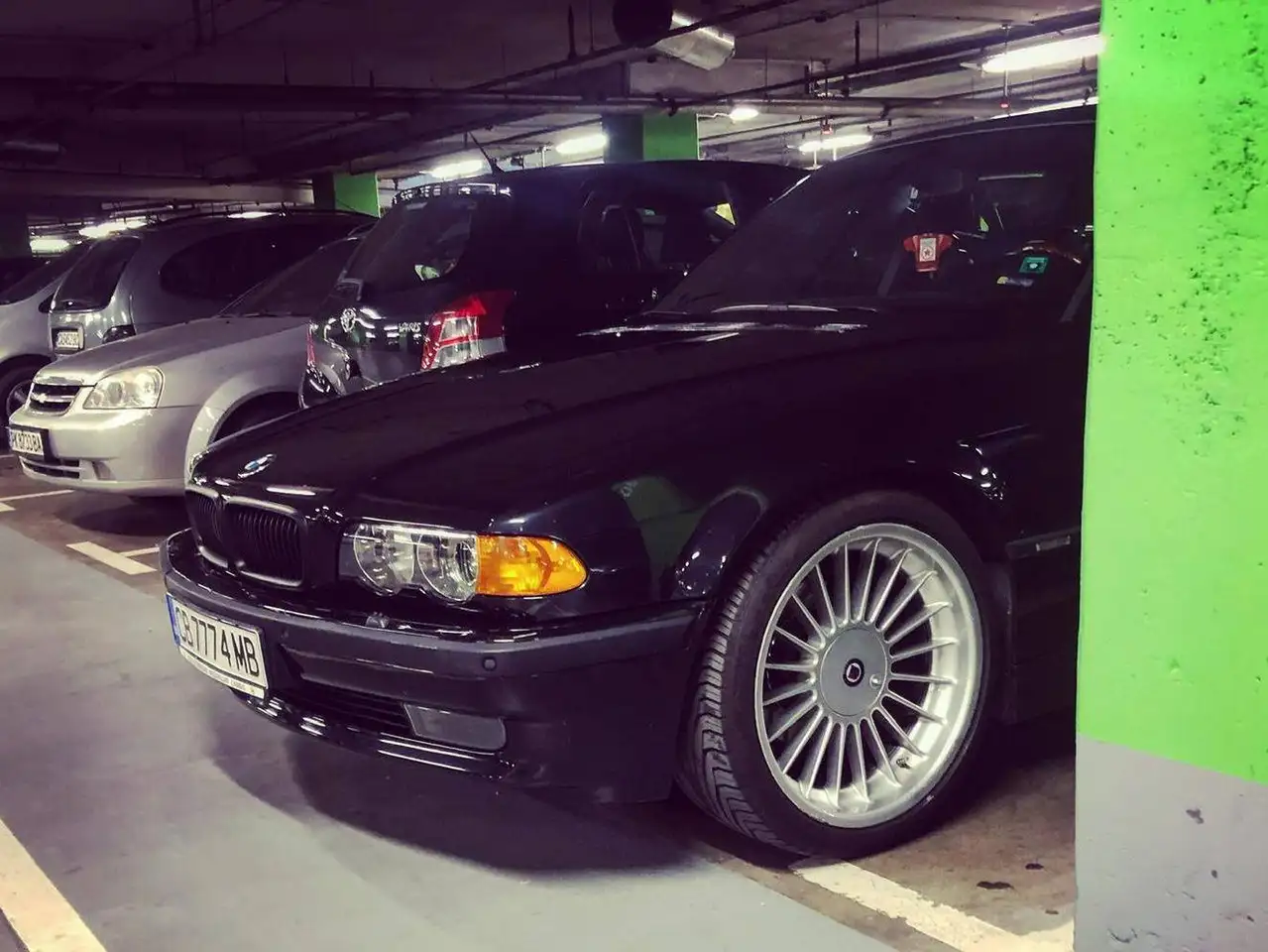 BMW 740i M E38 mit M62B46 ALPINA-Motor, foto 12