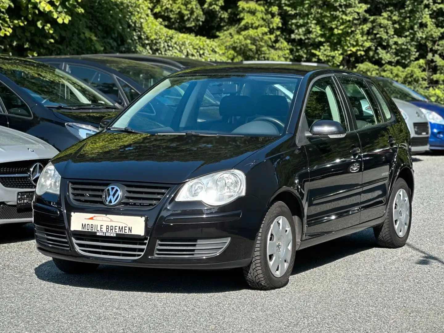 Volkswagen Polo IV United KLIMA*ALLWETTER*TÜV NEU Schwarz - 1