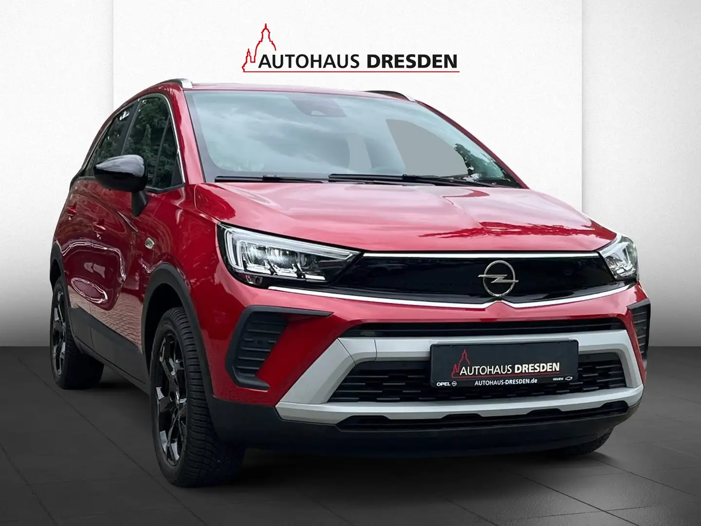 Opel Crossland 1.2 Turbo Elegance FLA SpurH LM KAM Rosso - 2