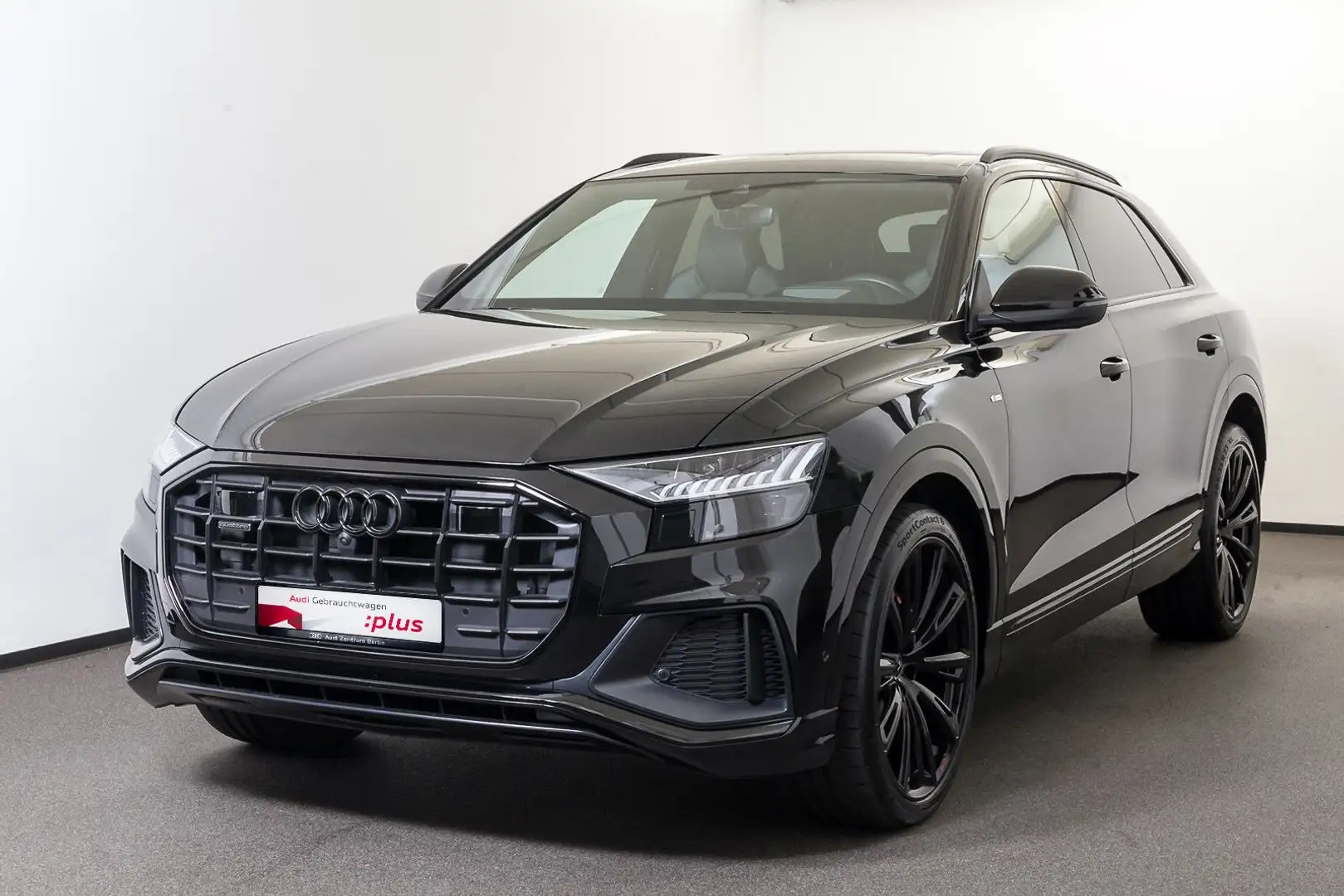 Audi Q8 50 TDI qu.tiptr. AHK STDHZG HUD PANO 360°K Negro - 2