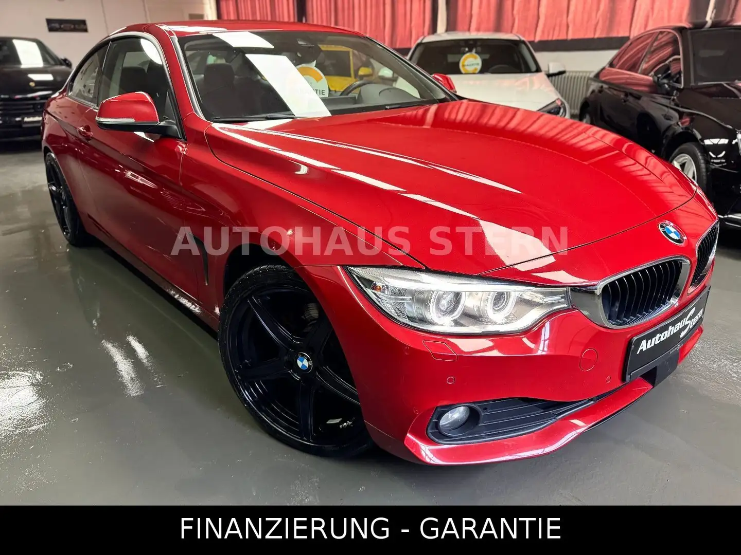 BMW 420 i Coupe 8xReifen Abstandstempomat Bi-Xen AHK Rouge - 1