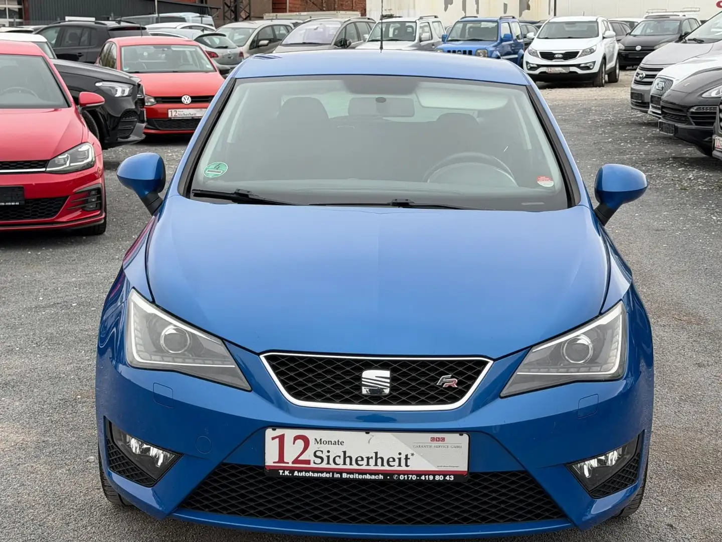 SEAT Ibiza SC FR/SHZ/NAVI/EURO 5 Bleu - 2