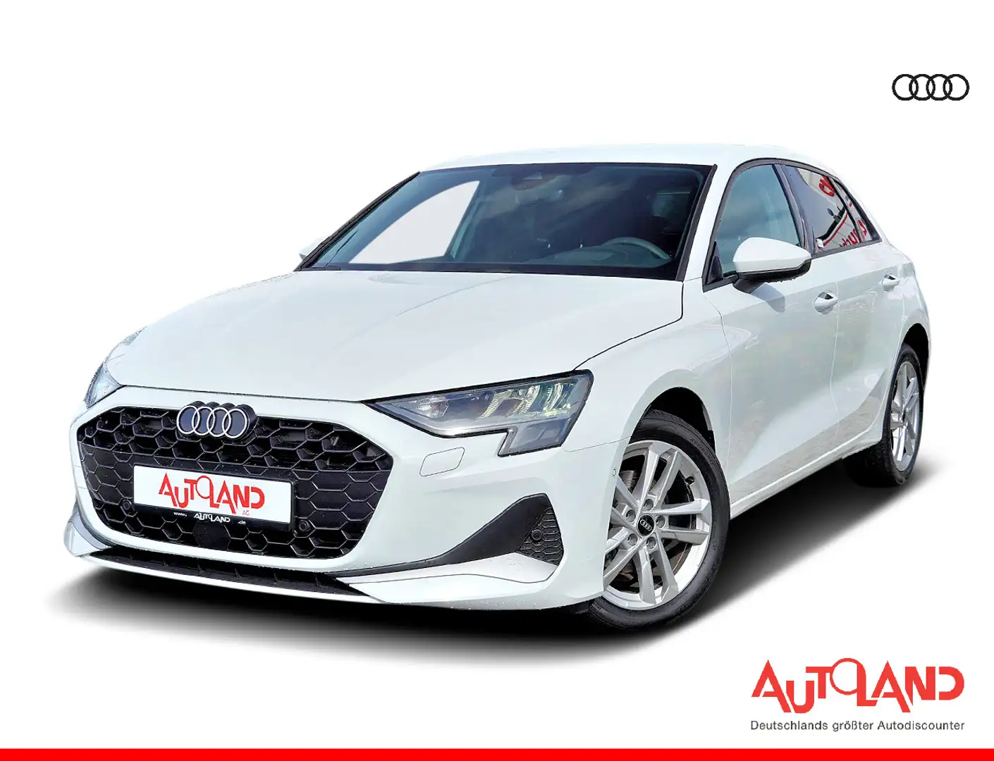 Audi A3 SB 35 2.0 TDI S-tronic advanced LED ACC Navi Blanc - 1