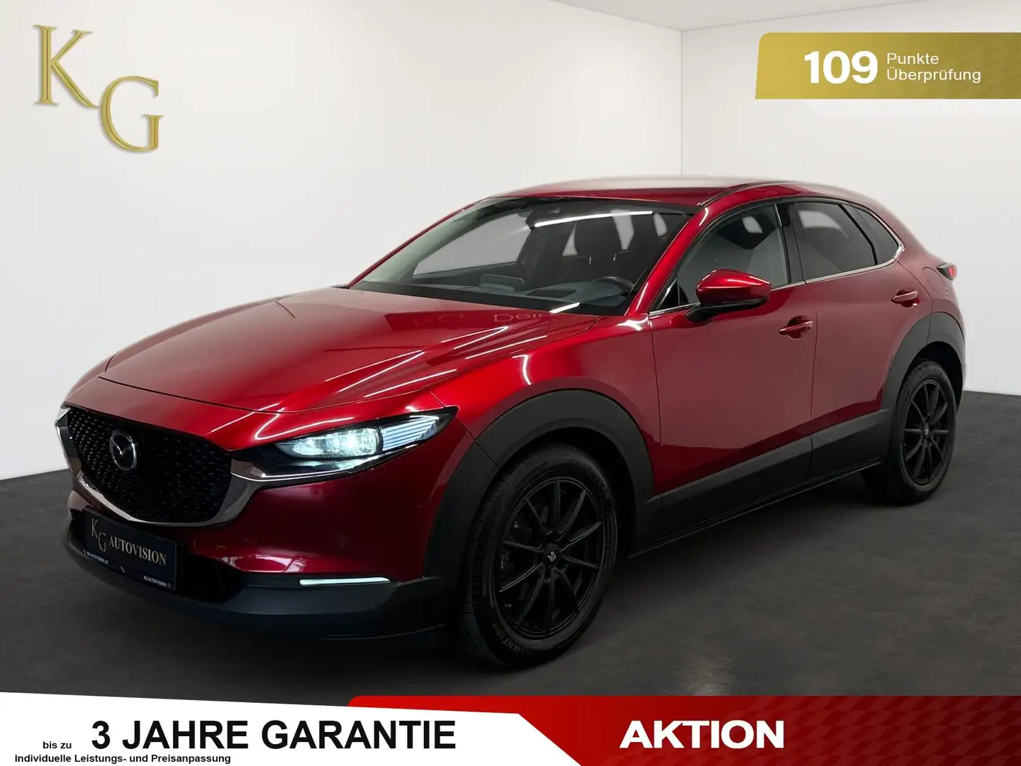 Mazda CX-30 GT+ SKYACTIV TOP AUSSTATTUNG ab ca. 143€ monatlich Rot - 1
