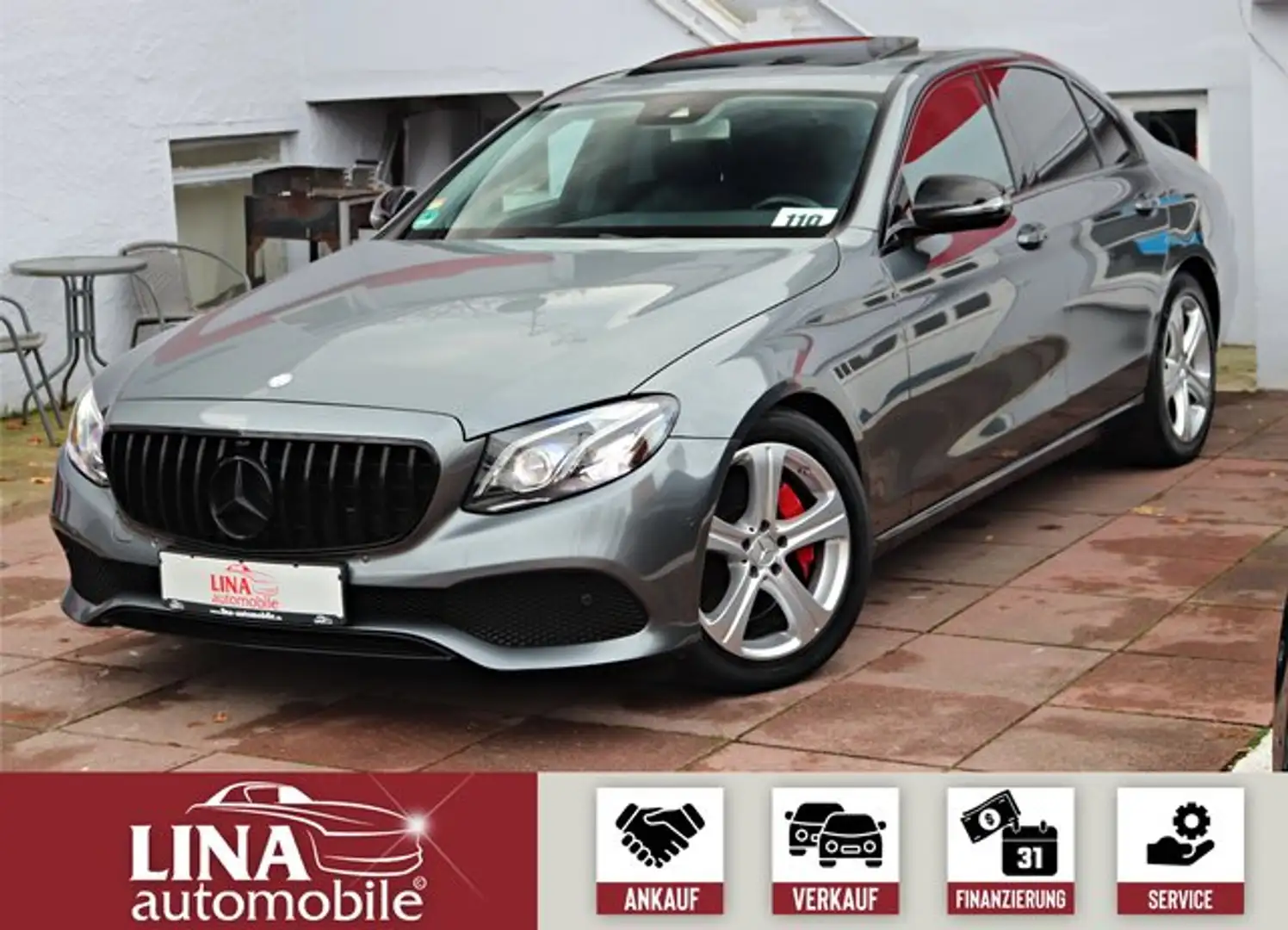 Mercedes-Benz E 350 d 2.Hd*el.SD*Widescreen*Kamera*Multibeam Grigio - 1