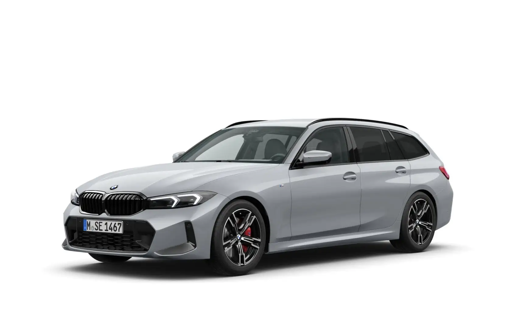 BMW 320 d Touring M Sportpaket Head-Up Harman Kardon Lenkr Grau - 1