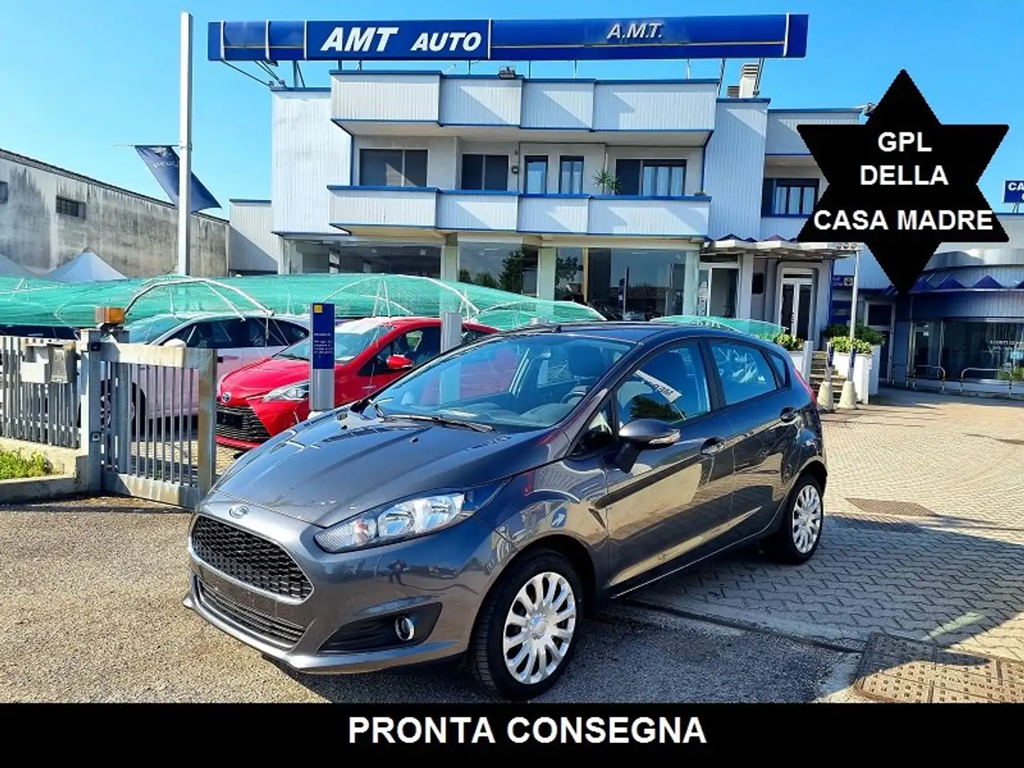 Ford Fiesta 1.4 5p. Bz.- GPL PLUS PRONTA CONSEGNA Grigio - 1