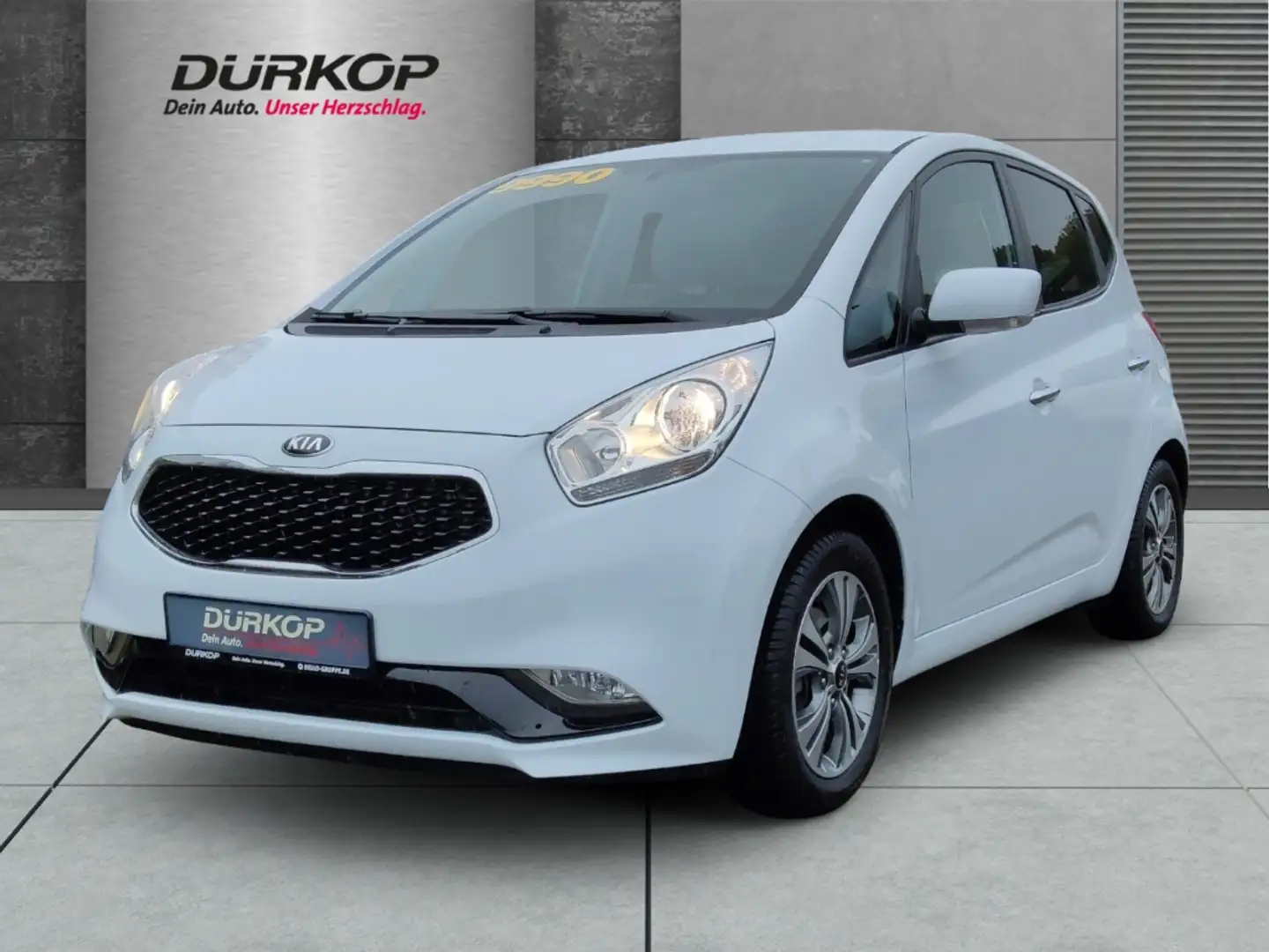 Kia Venga Dream Team 1.4 Anhängerkupplung,Allwetter,SHZ Weiß - 1