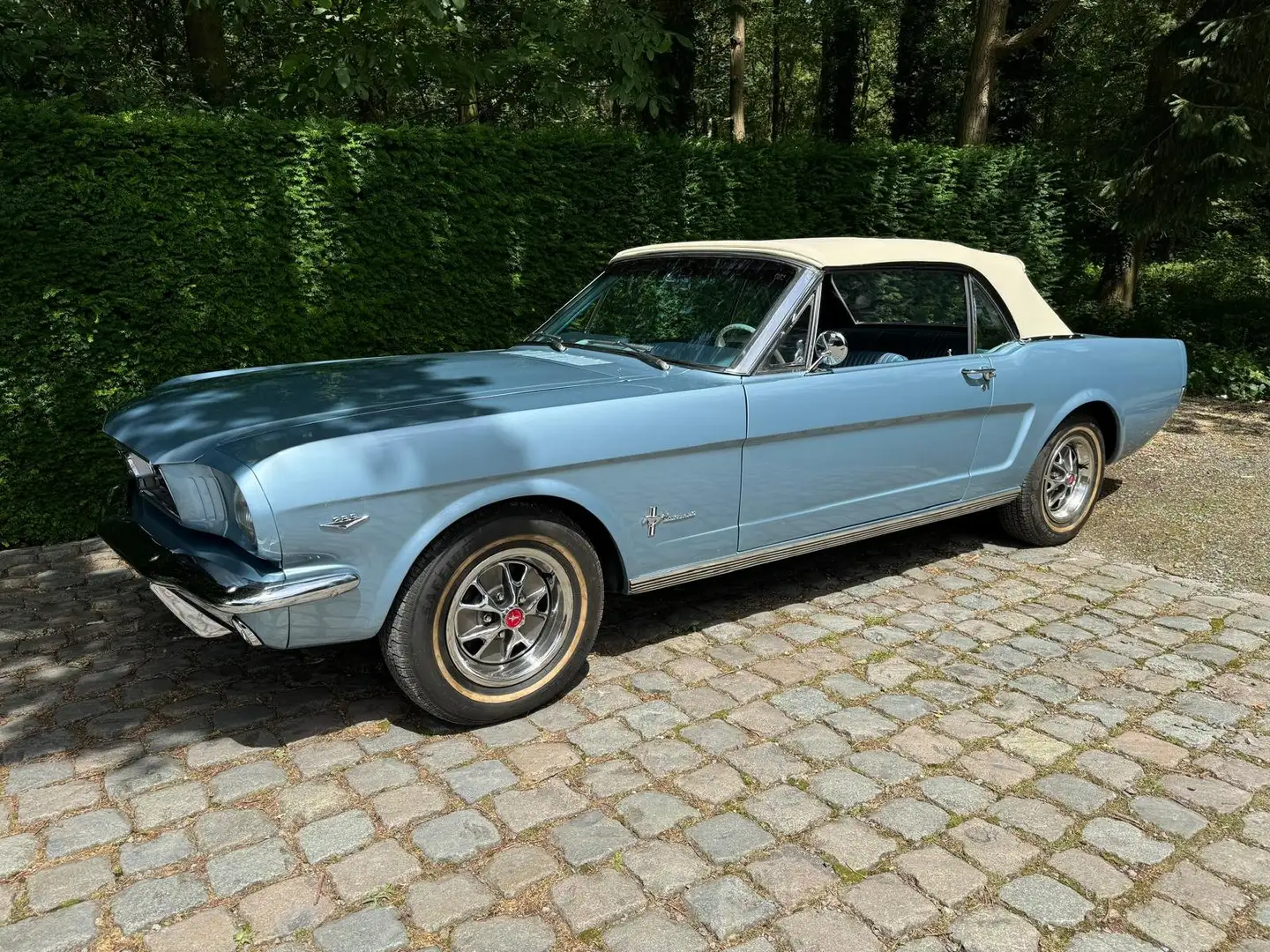 Ford Mustang Convertible V8 Blauw - 1
