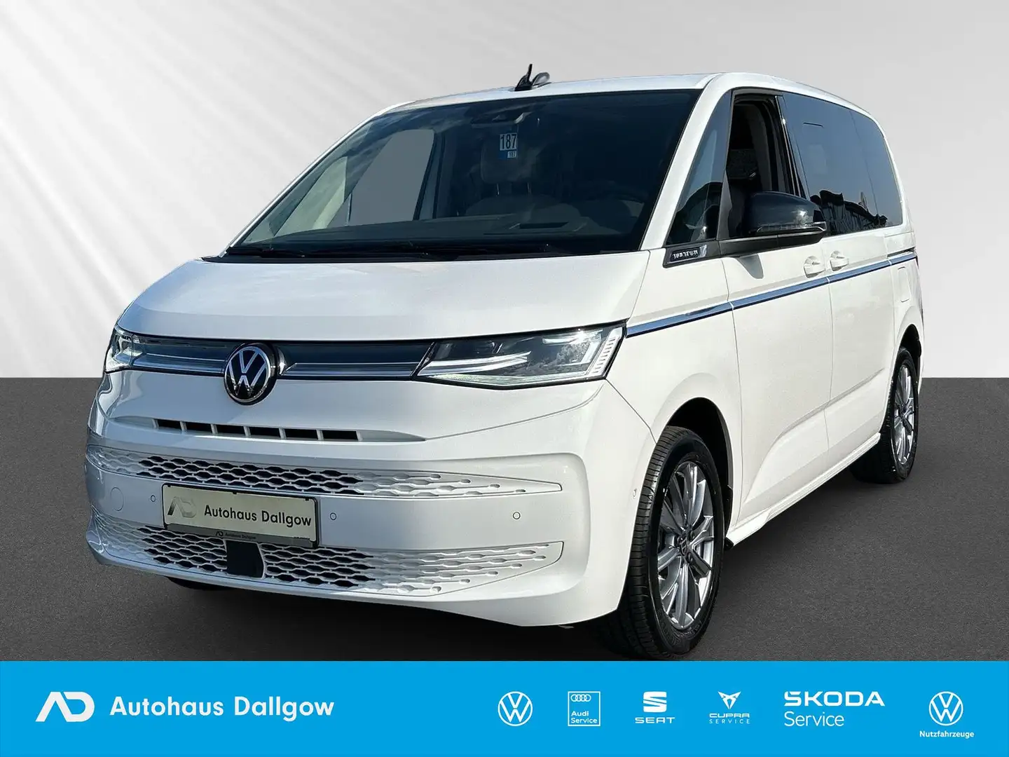 Volkswagen Multivan Style 2.0TDI (UPE78,500)LED+Keyl+Pano+L Weiß - 1