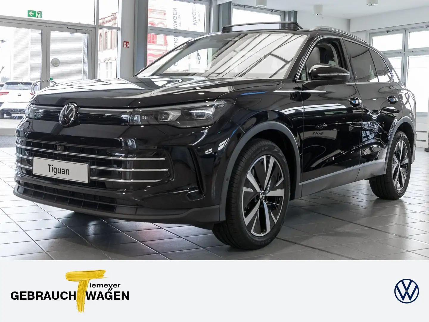 Volkswagen Tiguan 2.0 TDI DSG ELEGANCE StHZG PANO LEDER AHK Schwarz - 1