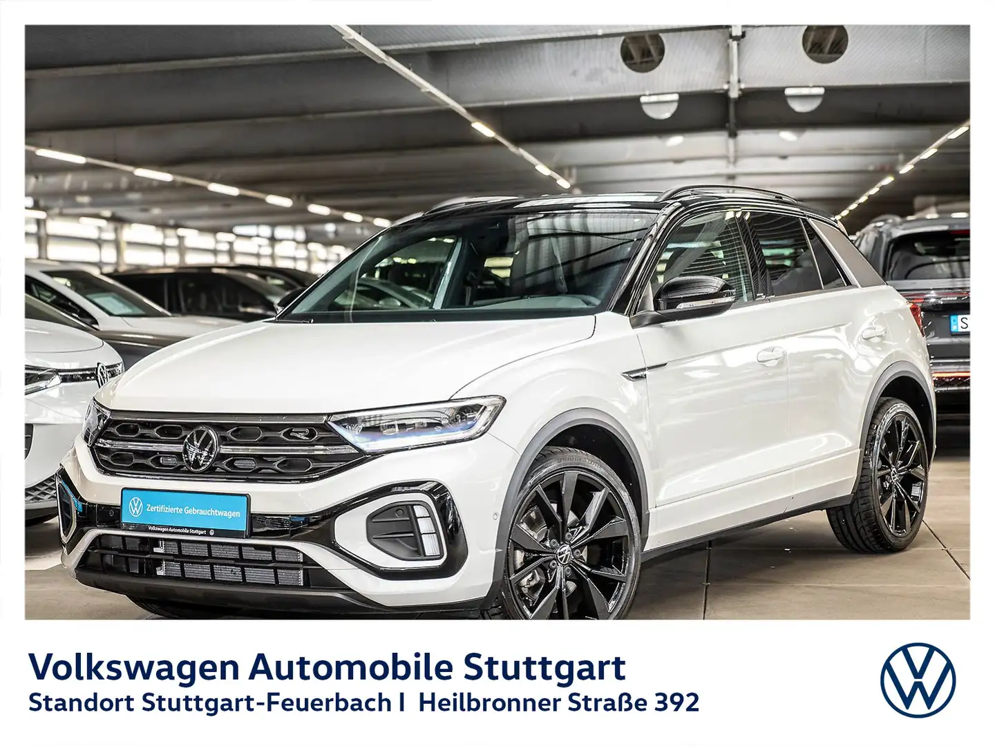Volkswagen T-Roc R-Line 1.0 TSI Navi Tempomat Weiß - 2