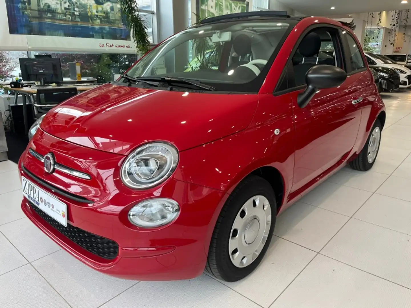 Fiat 500C 500 C 1.0 Hybrid Rojo - 1