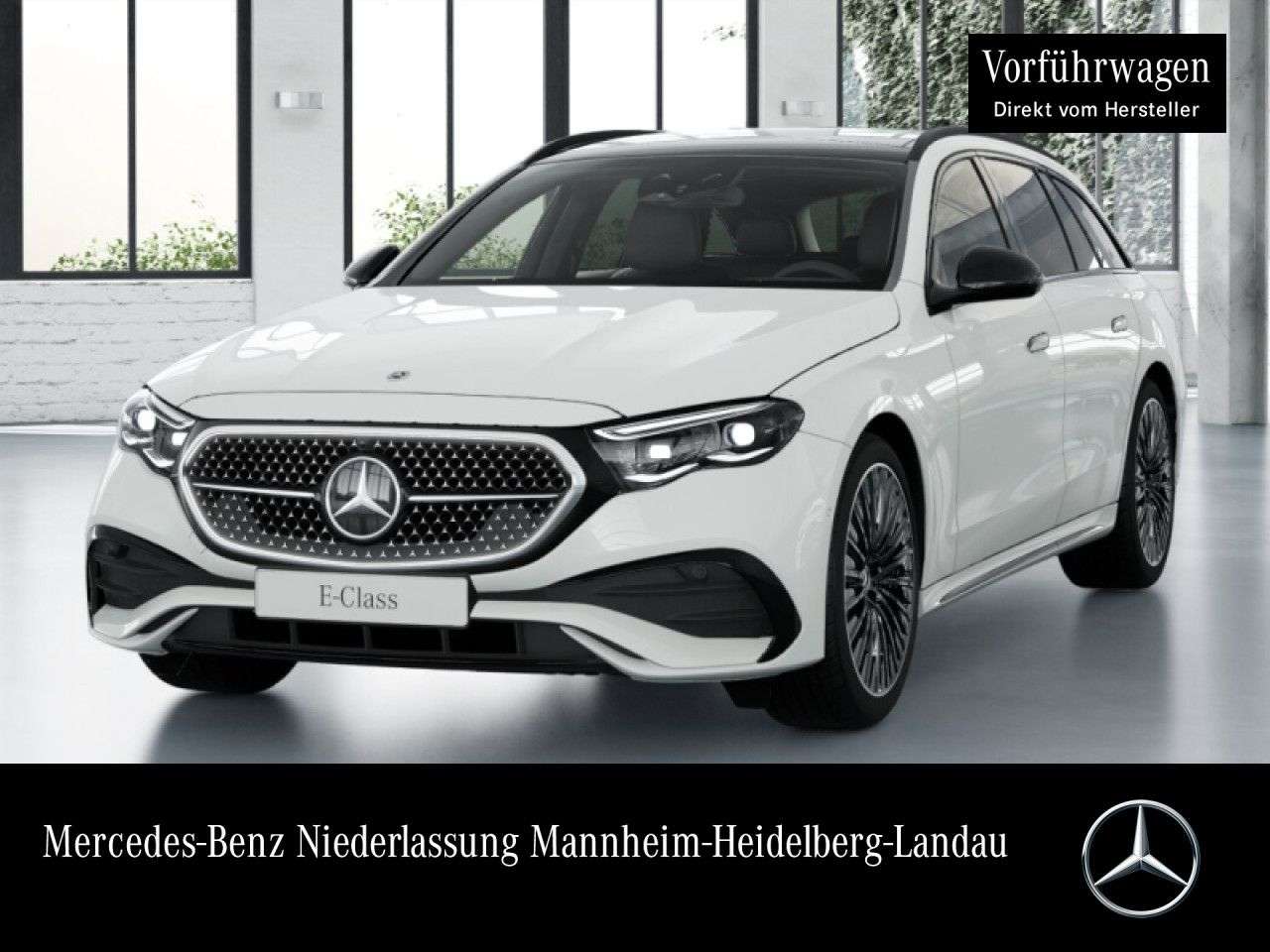 Mercedes-Benz E 220 — Mercedes-Benz E 220 d T AMG Fahrass 360° Pano Distr. Night PTS