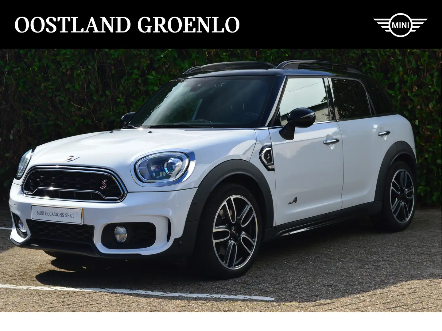 MINI John Cooper Works Countryman S ALL4 JCW Chili Automaat / Panoramadak / Sportsto Wit - 1