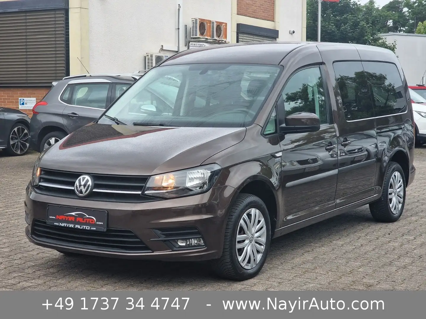 Volkswagen Caddy Maxi BMT|EURO6|Klima|PDC|Sitzheiz|Tempomat Коричневий - 1