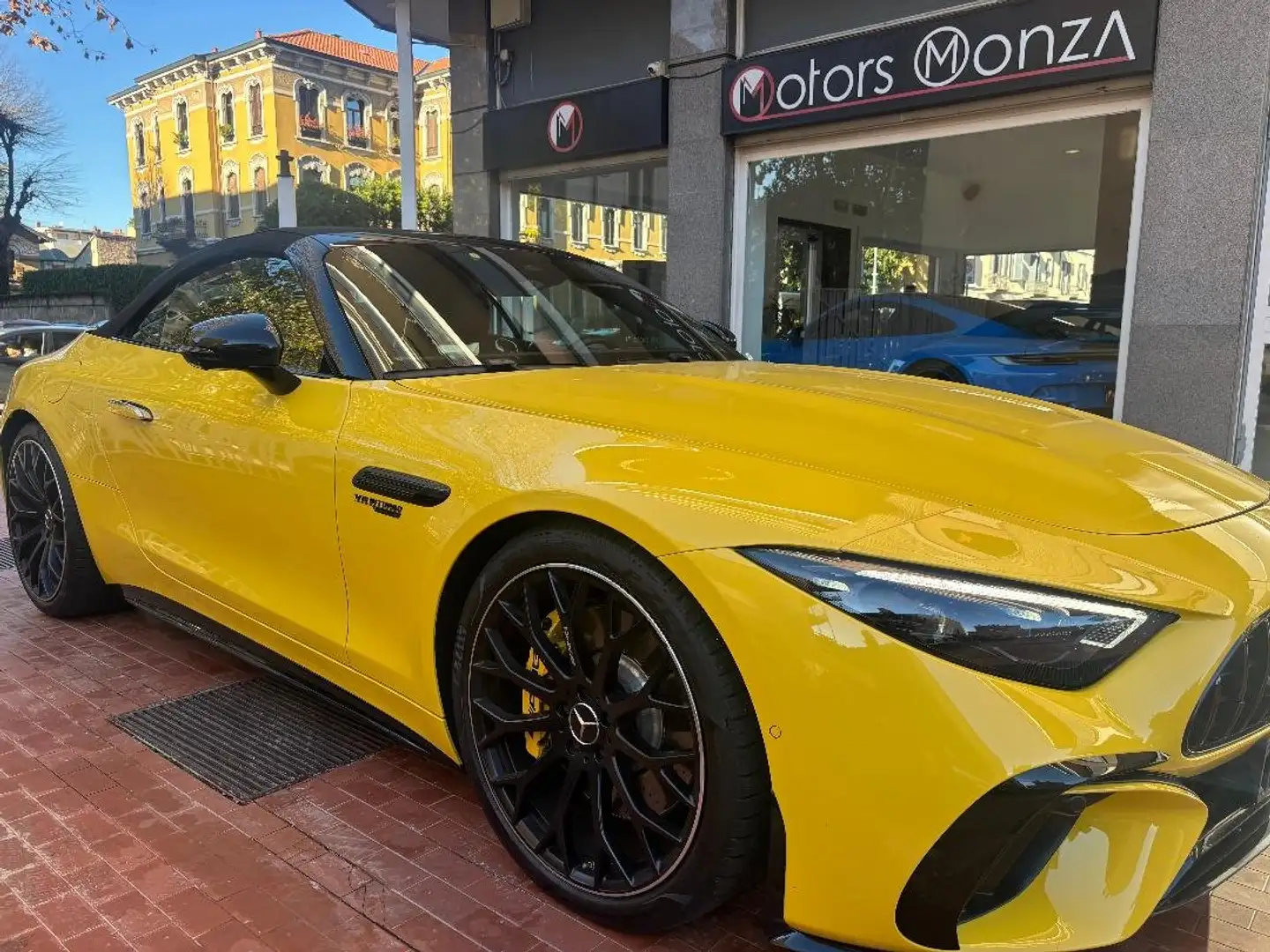 Mercedes-Benz SL 63 AMG -Premium Plus4matic-unico proprietario iva esposta Gelb - 2