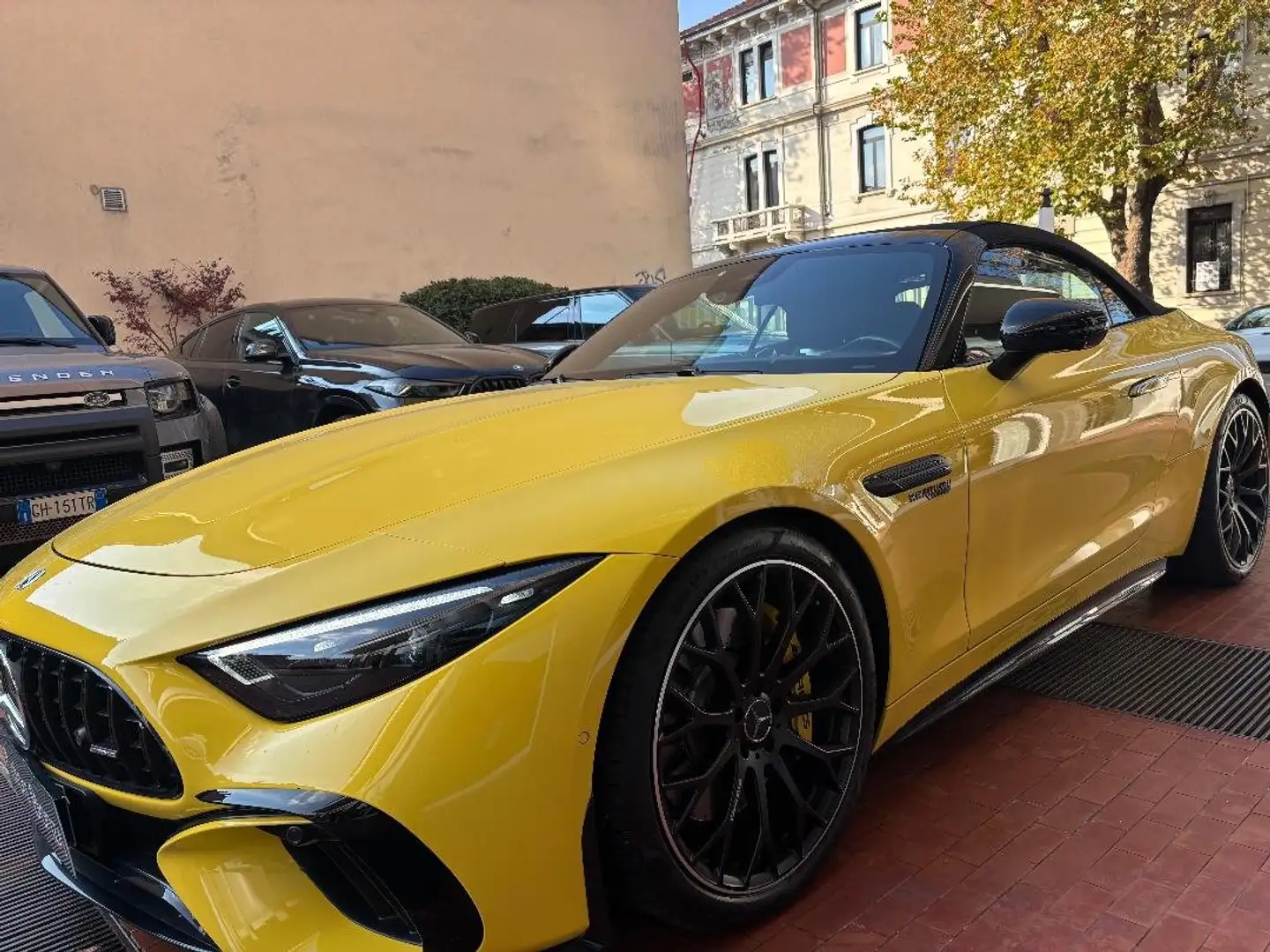 Mercedes-Benz SL 63 AMG -Premium Plus4matic-unico proprietario iva esposta Gelb - 1