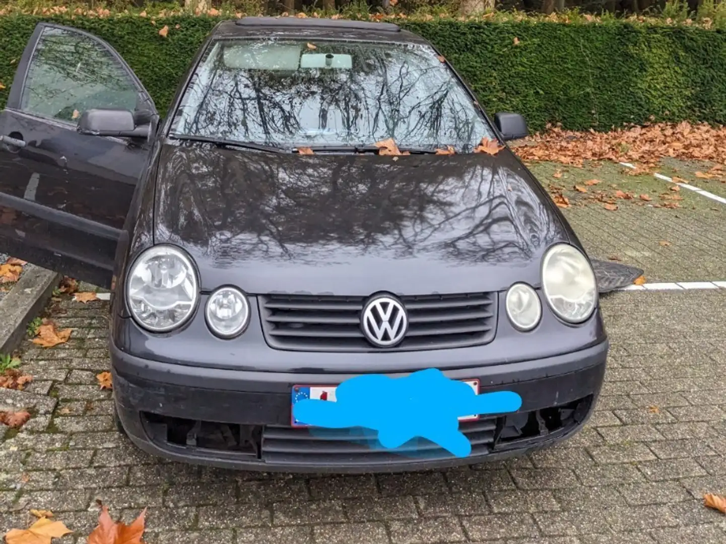 Volkswagen Polo 1.2i 12v Noir - 1