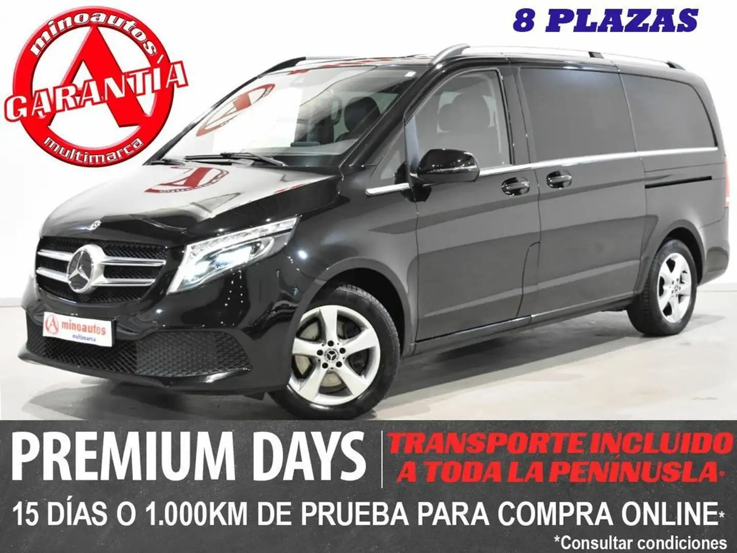 Mercedes-Benz V 250D 190 CV 9G-TRONIC SPORT LARGA 8 PLAZAS Schwarz - 1
