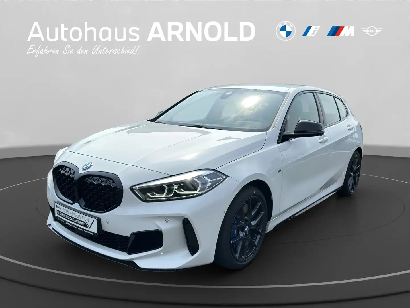 BMW 135 M135i xDrive Head-Up HarmanK. RFK Sitzhzg. DDC Weiß - 1