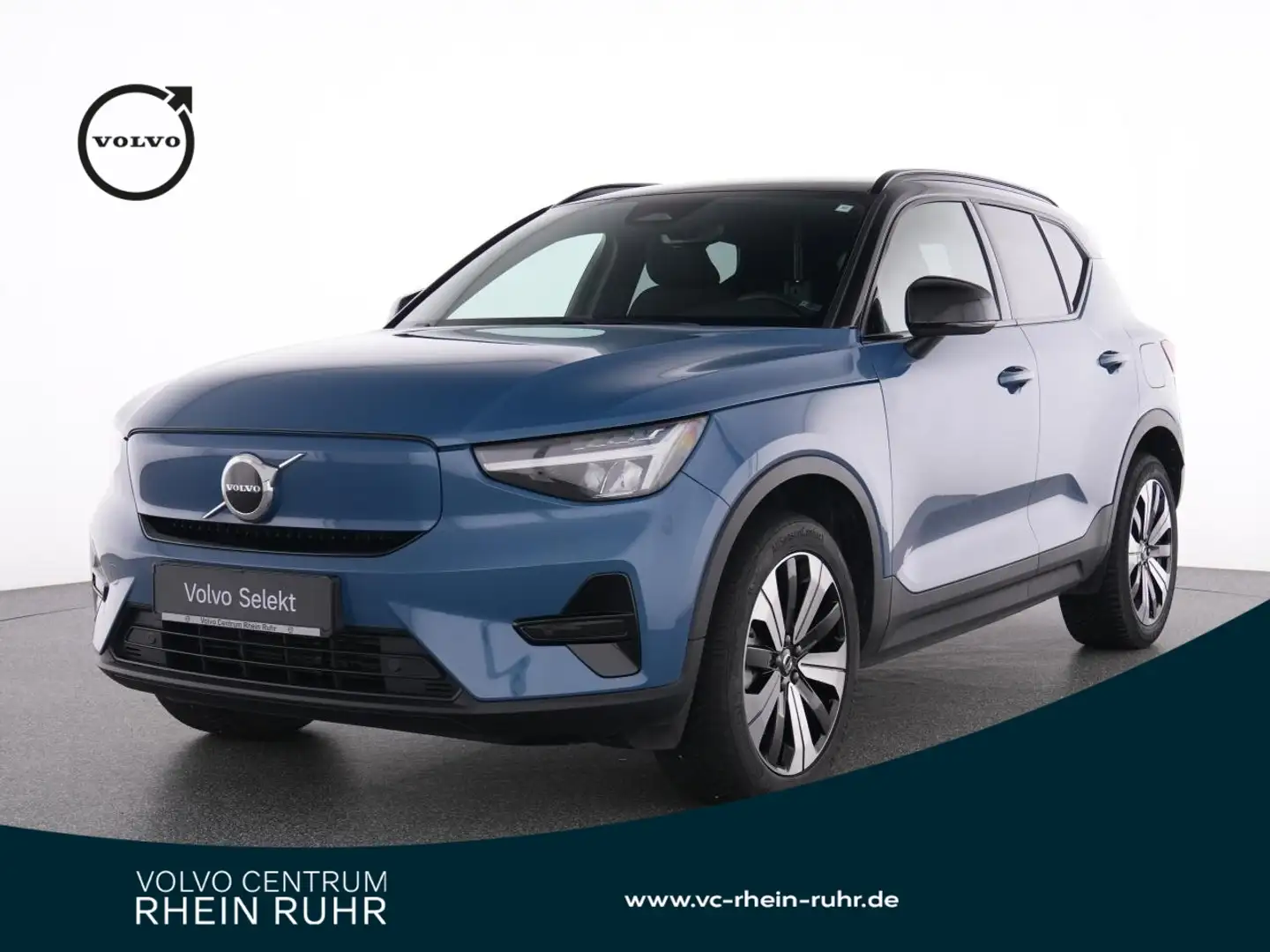 Volvo XC40 PURE ELECTRIC CORE MET+STANDHZ+KAMERA+LM19 Bleu - 1