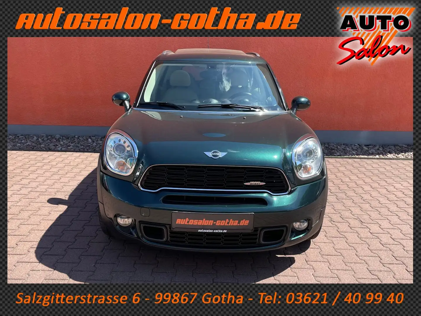 MINI Cooper SD Countryman Countryman Cooper SD All4 AUTOMATIK XENON+NAVI Grün - 2