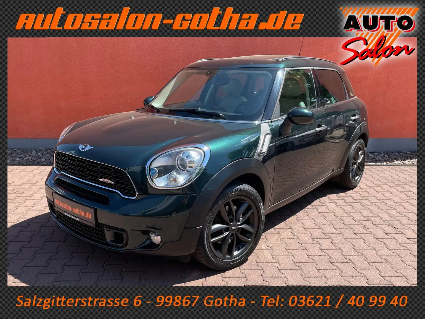 MINI Cooper SD Countryman Countryman Cooper SD All4 AUTOMATIK XENON+NAVI Grün - 1