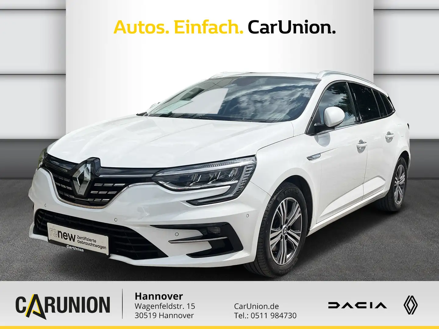 Renault Megane Grandtour INTENS E-TECH PLUG-IN 160 White - 1