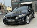 BMW 220 dAS PACK M / NAVI/ CUIR/ CABRIO/ BTE AUTO/ EURO 6B Negro - thumbnail 1