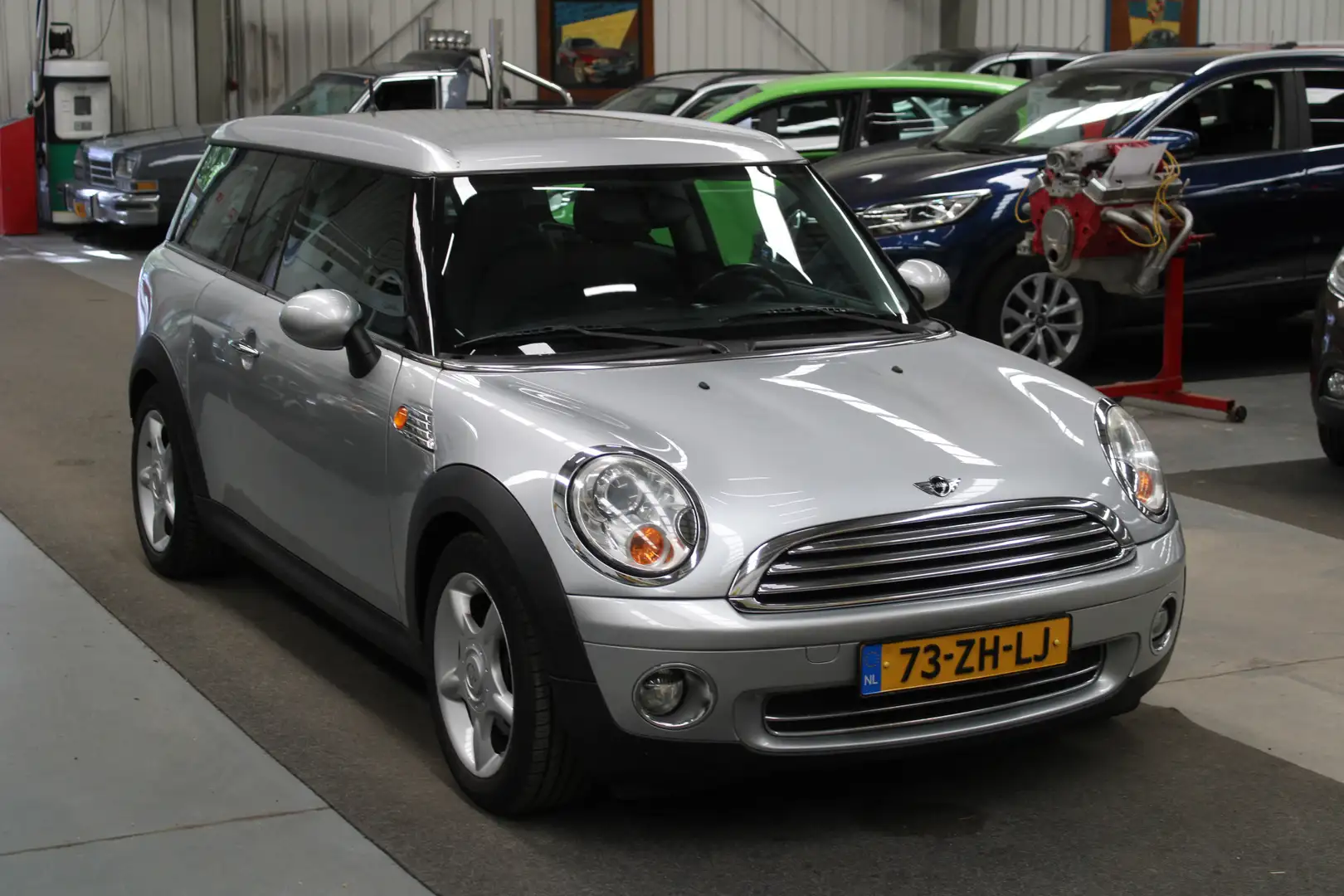 MINI Cooper Clubman Mini 1.6 Airco, Isofix, Stuurbekrachtiging Grijs - 2